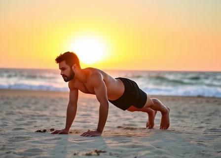 Push-ups demonstration
